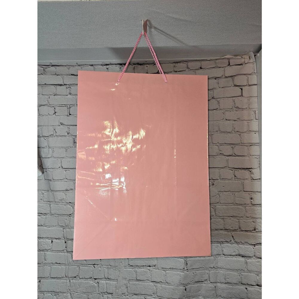 Any 20/$12 Jumbo Solid Pink Party Gift Bag